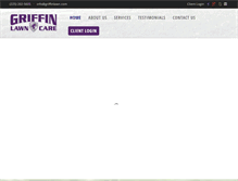 Tablet Screenshot of griffinlawn.com